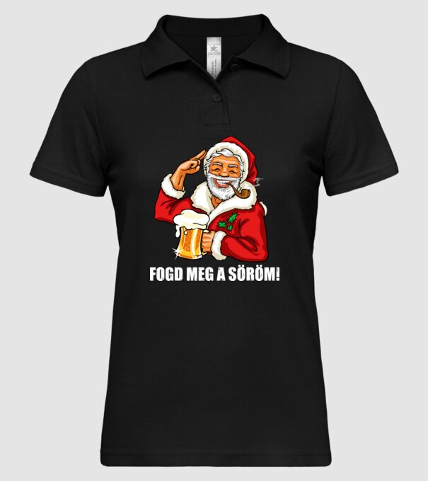  minta fekete pólón