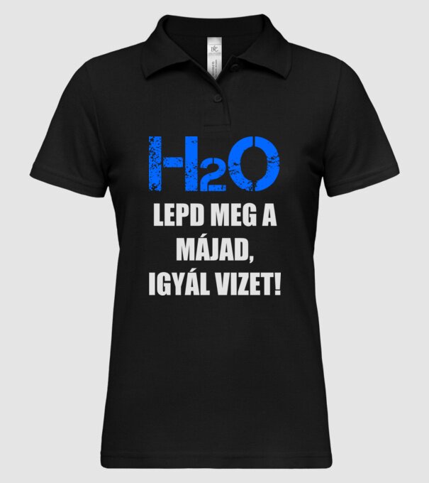  minta fekete pólón