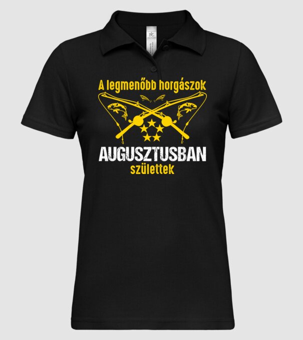  minta fekete pólón