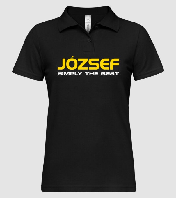  minta fekete pólón
