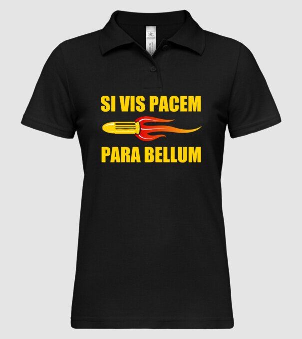  minta fekete pólón