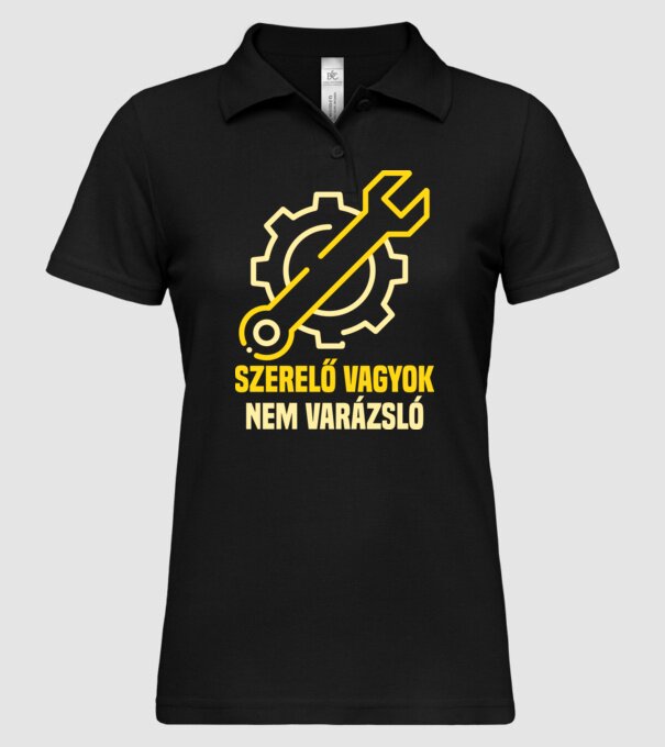  minta fekete pólón