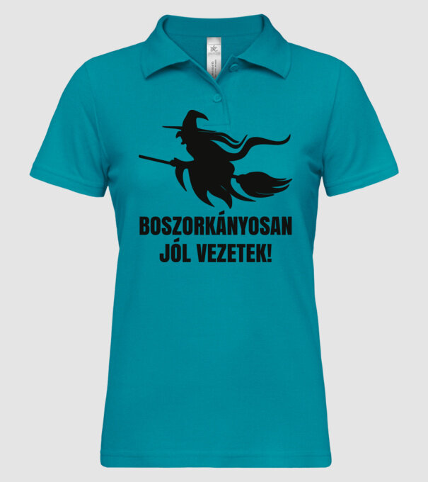  minta türkiz pólón