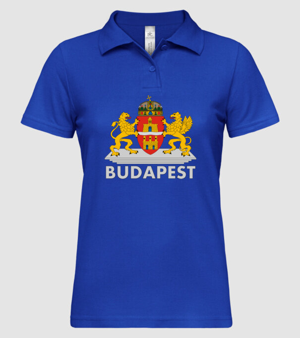  minta királykék pólón