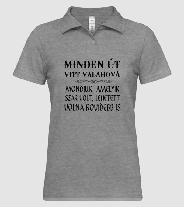  minta szürke pólón