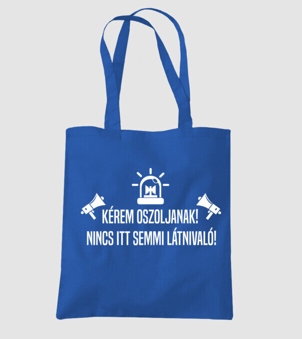  minta királykék pólón