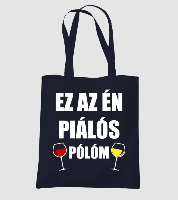  minta sötétkék pólón