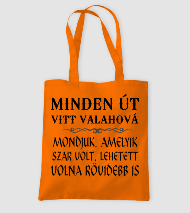  minta narancssárga pólón