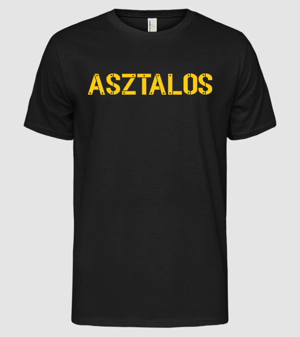  minta fekete pólón