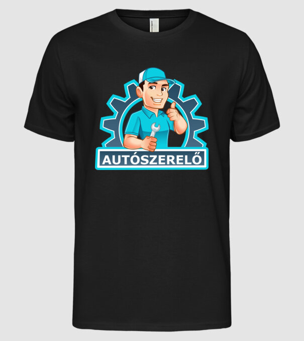  minta fekete pólón