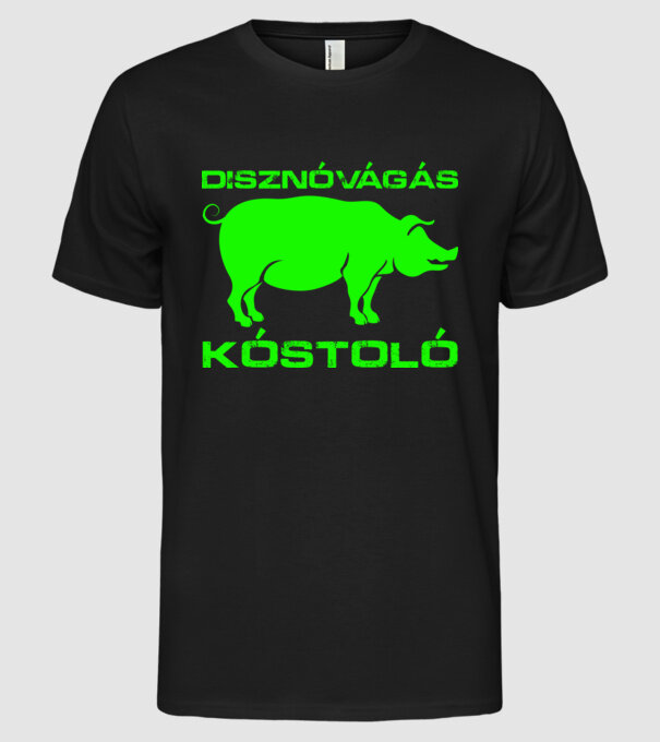  minta fekete pólón