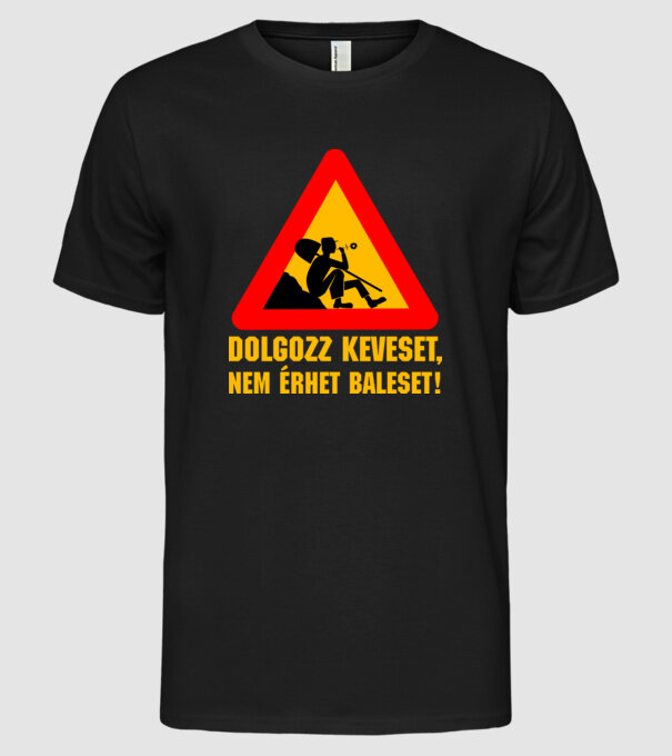  minta fekete pólón
