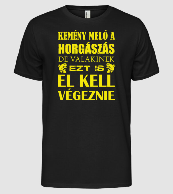  minta fekete pólón