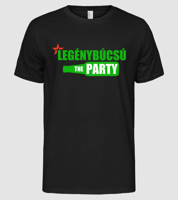  minta fekete pólón