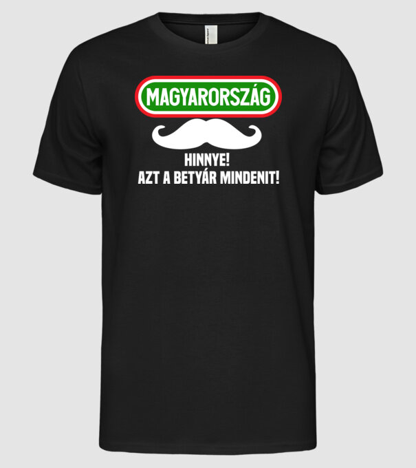 minta fekete pólón