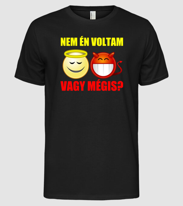  minta fekete pólón