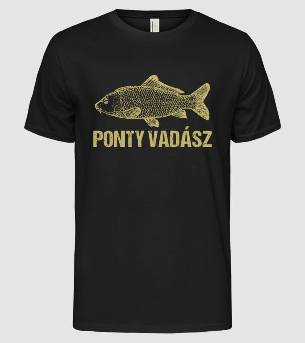  minta fekete pólón