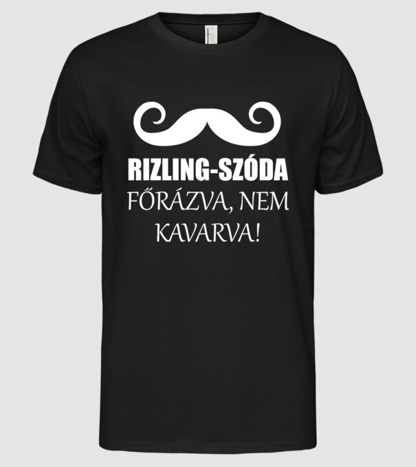  minta fekete pólón