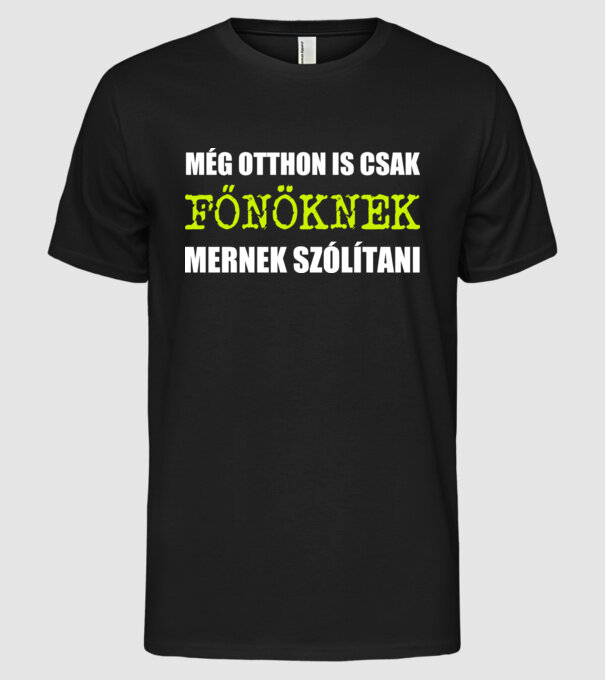  minta fekete pólón