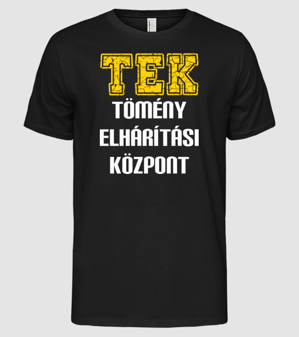  minta fekete pólón