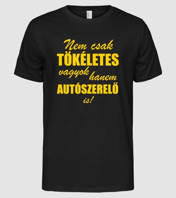  minta fekete pólón