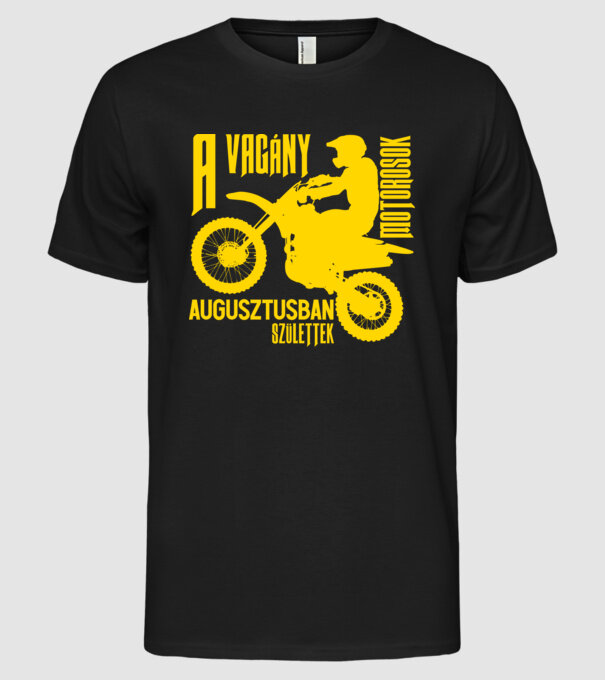  minta fekete pólón