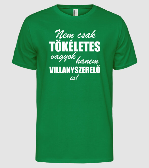  minta zöld pólón