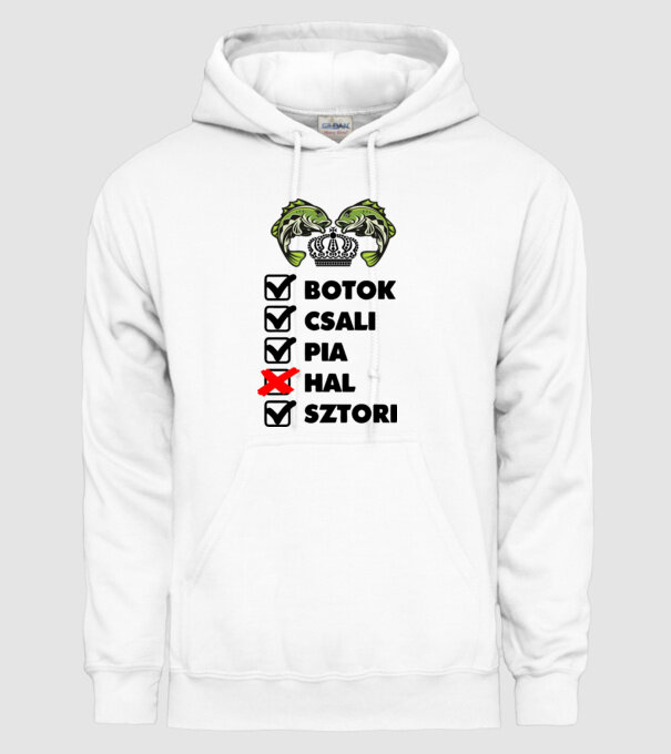  minta fehér pólón