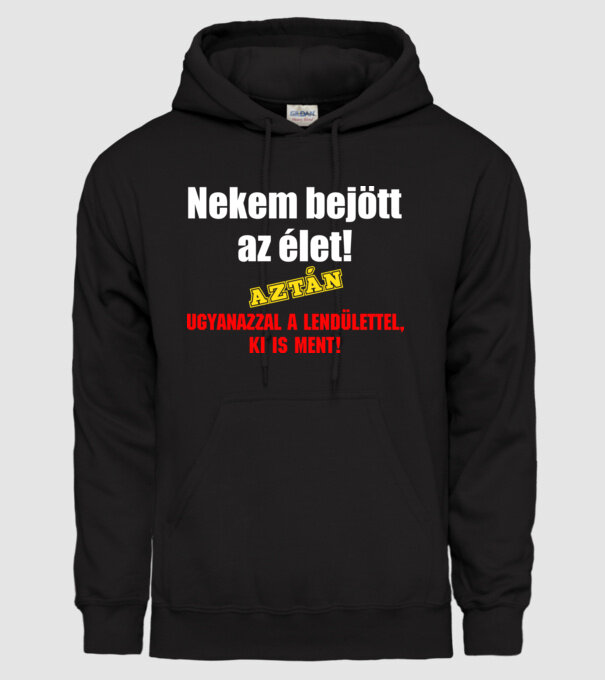  minta fekete pólón
