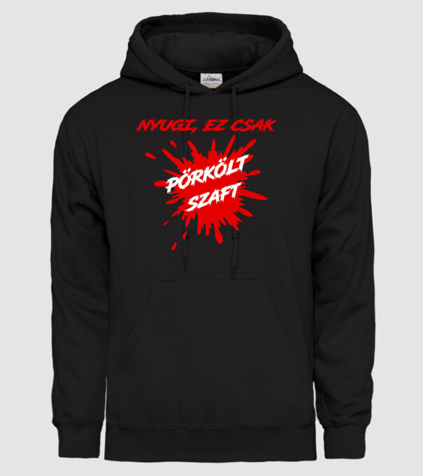  minta fekete pólón