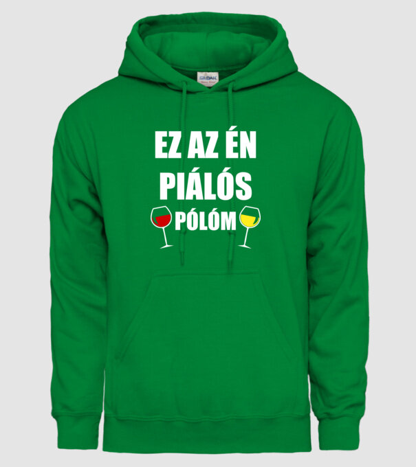  minta zöld pólón