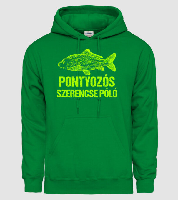  minta zöld pólón