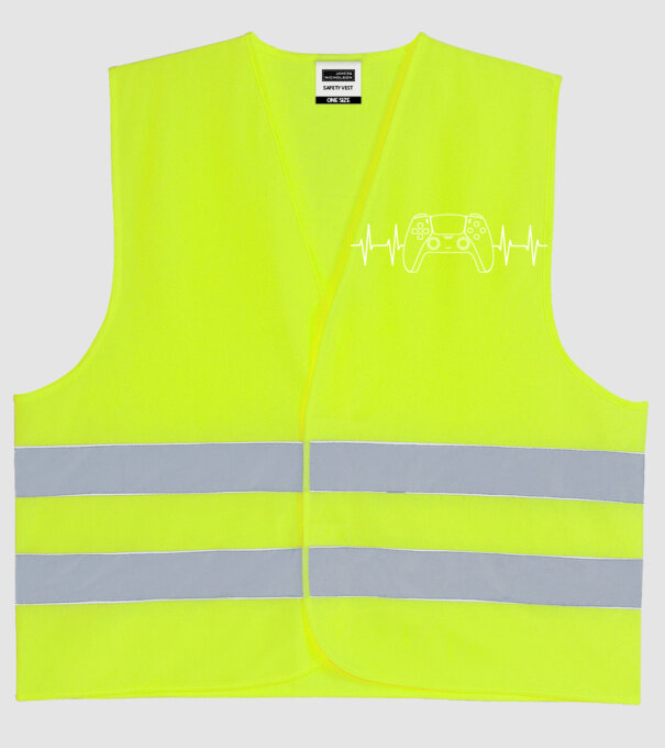  minta neonsárga pólón