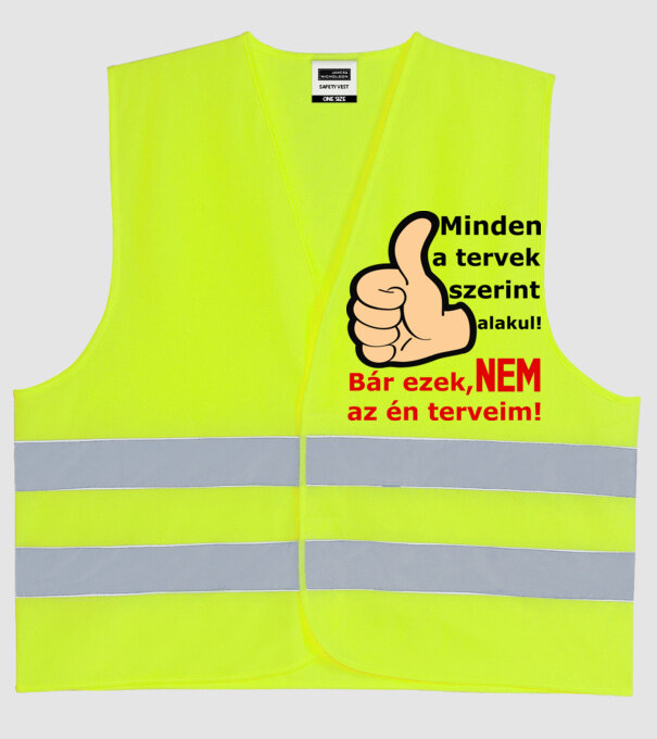  minta neonsárga pólón