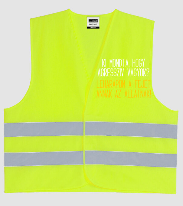  minta neonsárga pólón