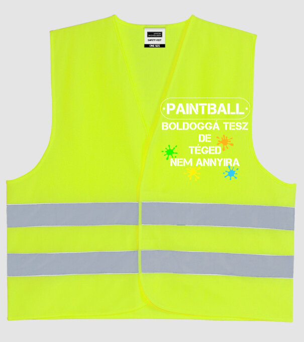  minta neonsárga pólón