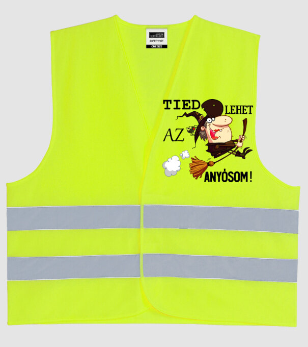  minta neonsárga pólón
