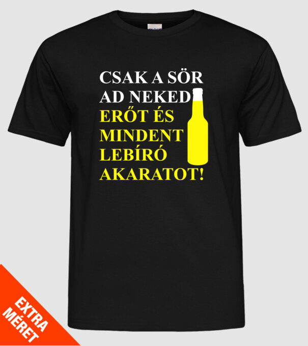  minta fekete pólón