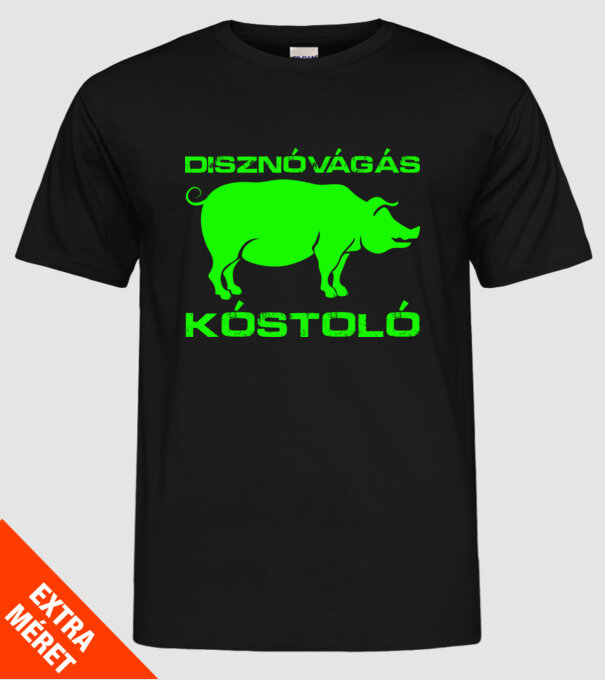  minta fekete pólón