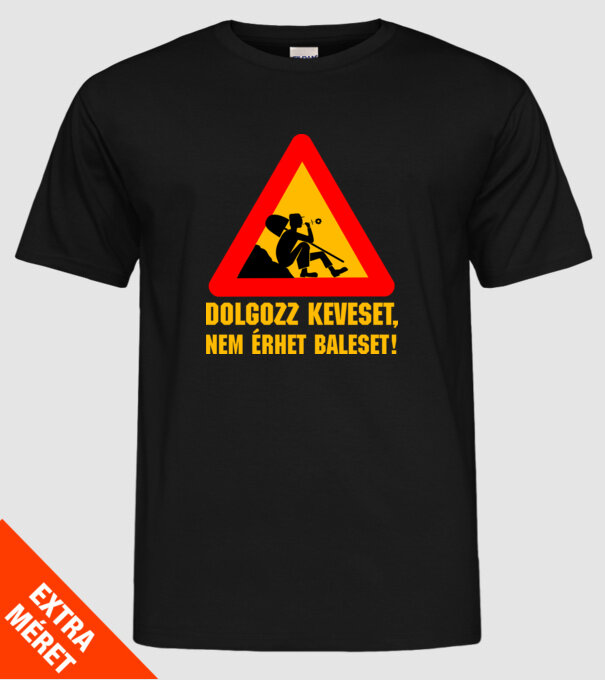  minta fekete pólón
