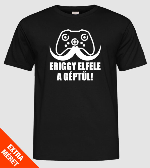  minta fekete pólón