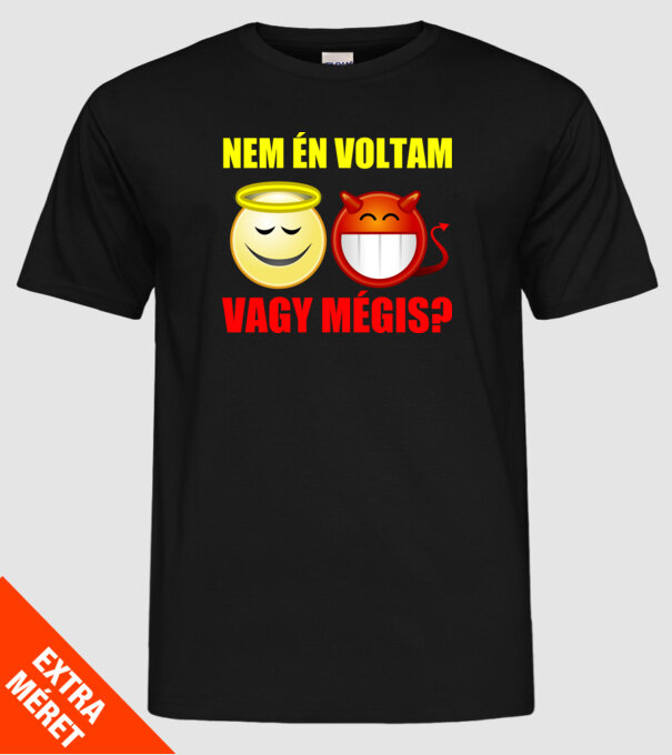  minta fekete pólón