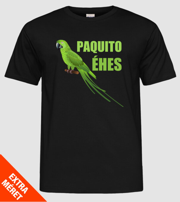  minta fekete pólón