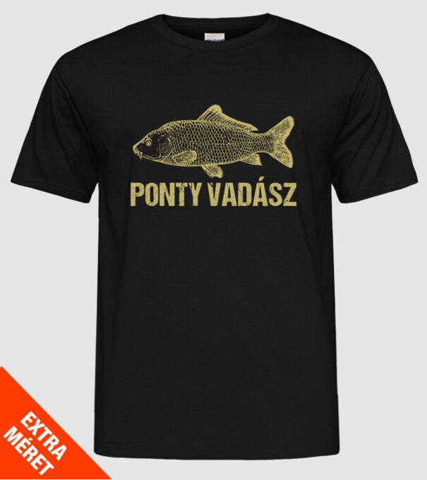  minta fekete pólón