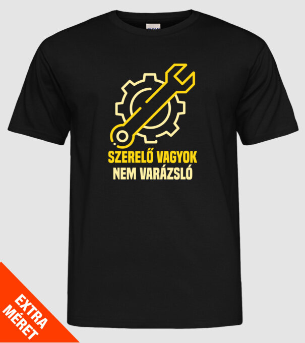  minta fekete pólón