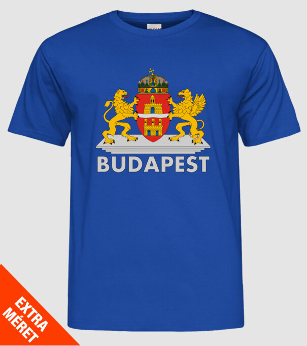  minta királykék pólón