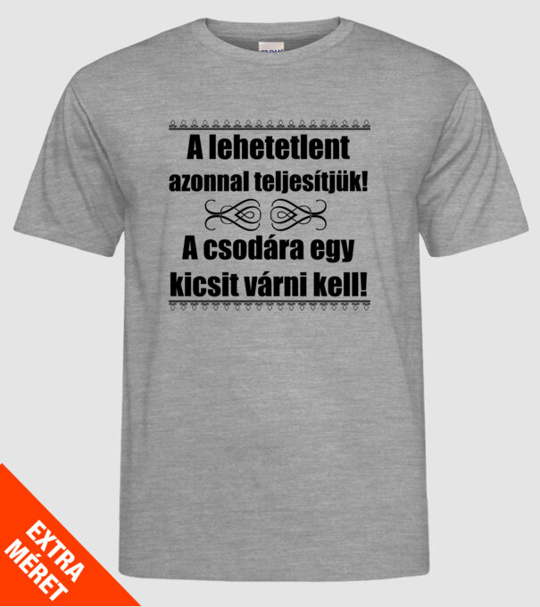  minta szürke pólón