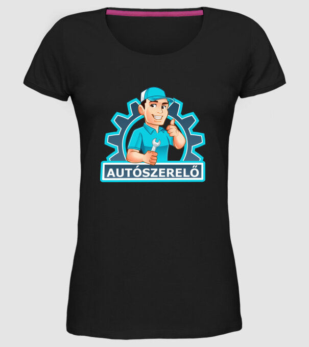  minta fekete pólón