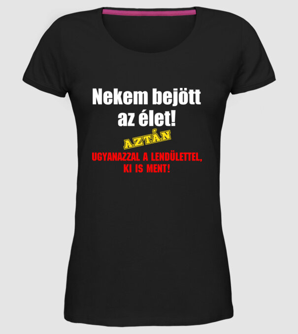  minta fekete pólón
