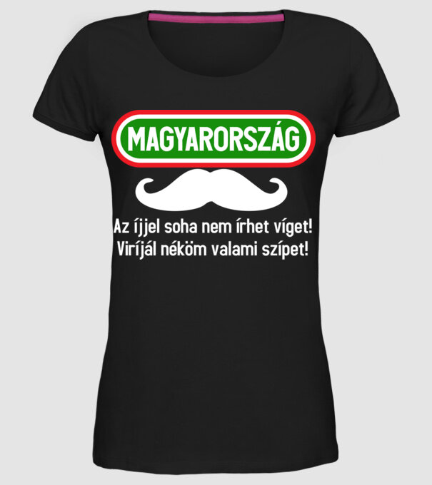  minta fekete pólón